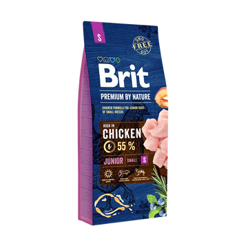 BRIT Premium By Nature Junior S 8 kg