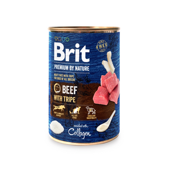 Brit Premium by Nature Nötkött med Våm 400g