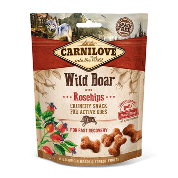 Carnilove Dog Crunchy Snack Wildboar Rosehip 200 g