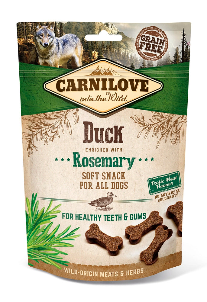 Carnilove Dog Semi Moist Snack Duck with Rosemary 200 g