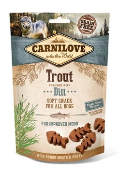 Carnilove Dog Semi Moist Snack Trout w Dill 200 g