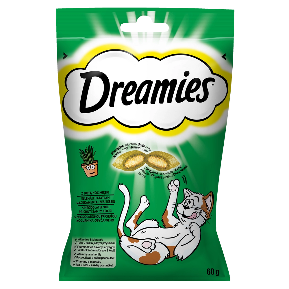 DREAMIES 60g - godis för katt med kattmynta