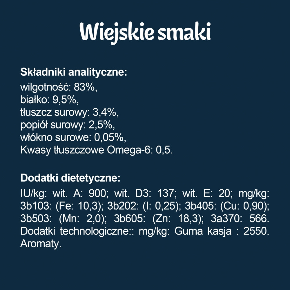 FELIX Deliciously Sliced Wiejskie Smaki Våt kattmat 4x80g