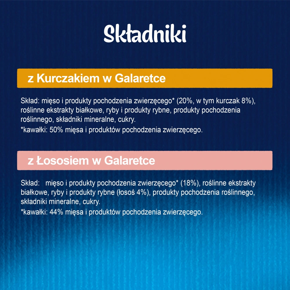FELIX Fantastic Junior i gelé med kyckling och lax 4x85g