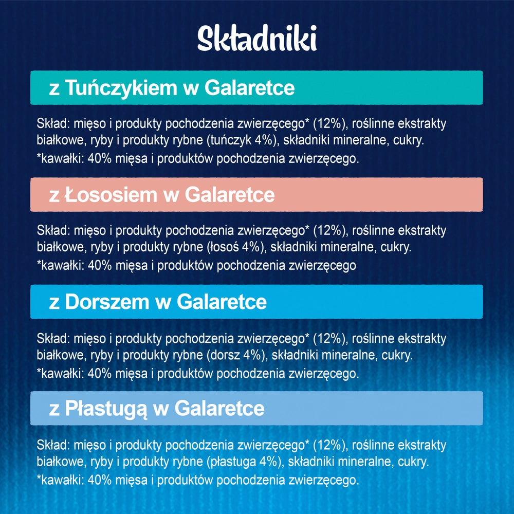 FELIX Fantastic Fiskiga Smaker i gelé: 12x85g
