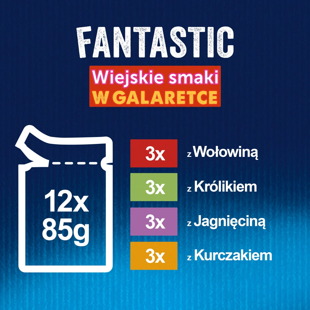 FELIX Fantastic Lantliga Smaker i gelé: 12x85g