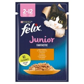 FELIX Junior Kyckling i gelé - påse 85g