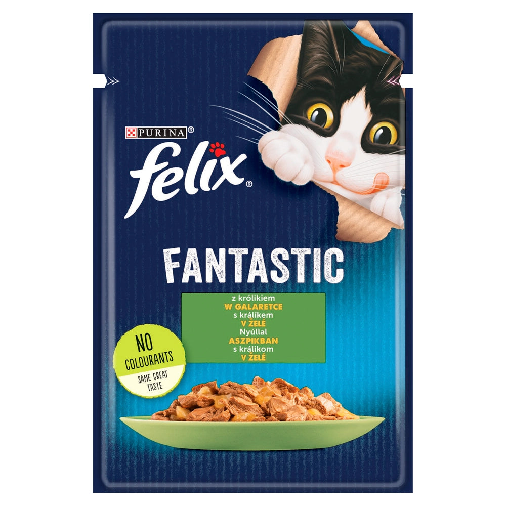 FELIX Kanin i gelé - påse 85g