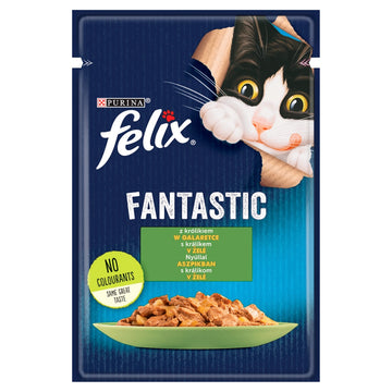 FELIX Kanin i gelé - påse 85g
