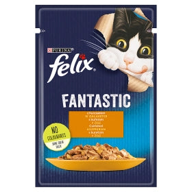 FELIX Kyckling i gelé - påse 85g