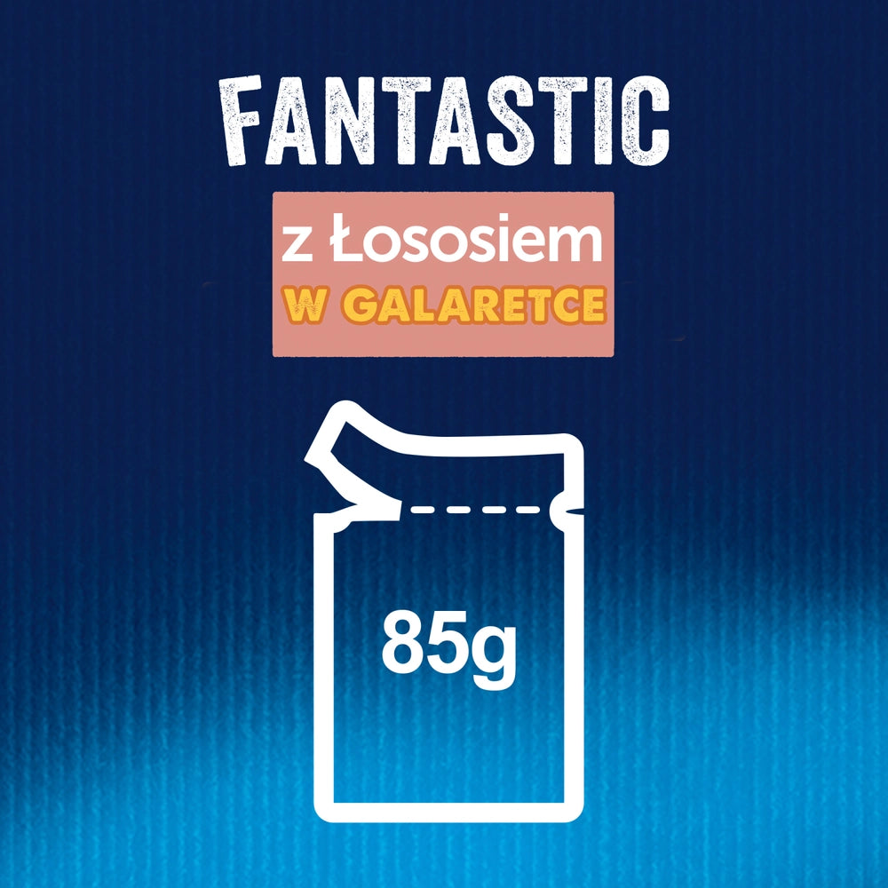 FELIX Łosoś i gelé - påse 85g