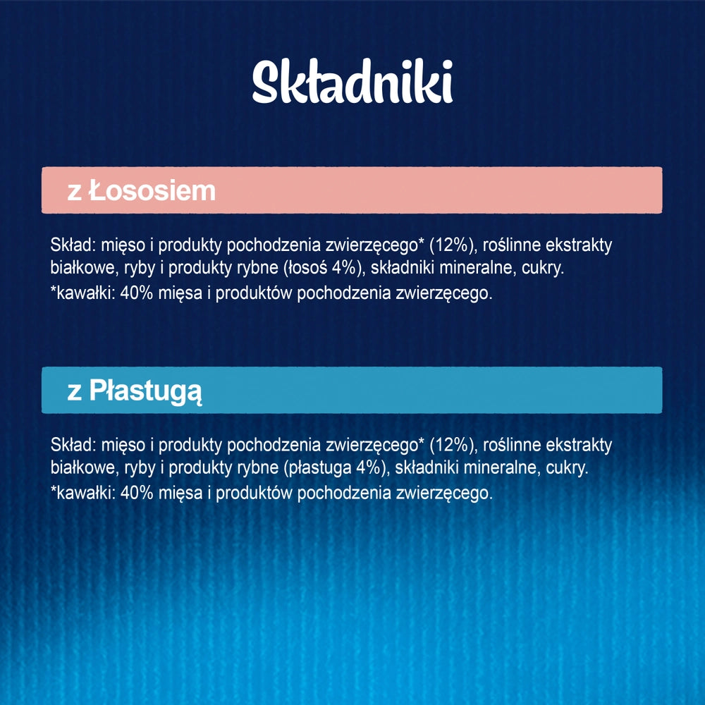 FELIX Fiskiga Smaker i gelé med lax och spätta 4x85g