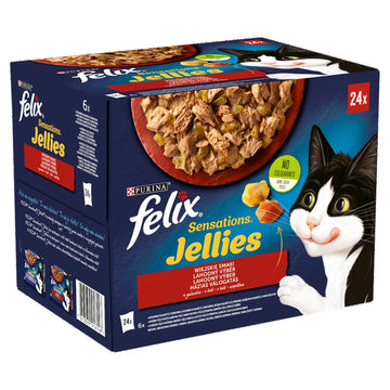 FELIX Sensations Wiejskie Smaki i gelé: 24x85g