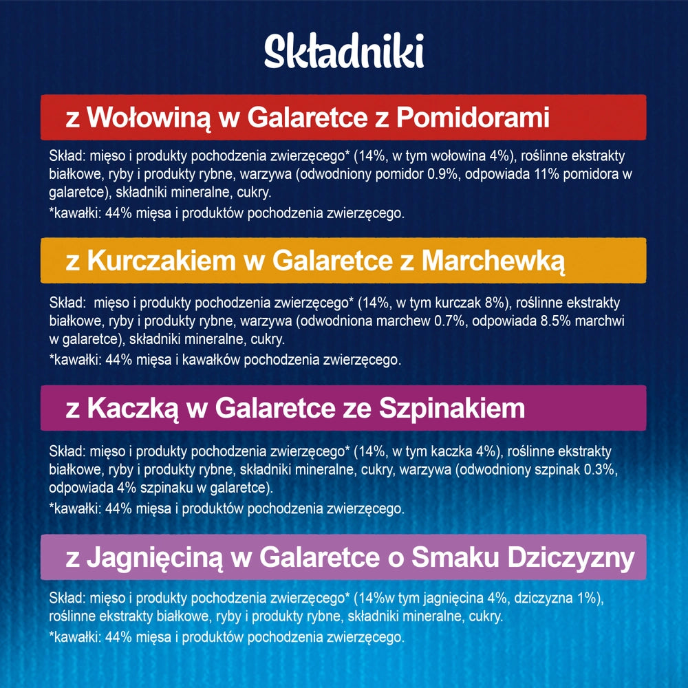 FELIX Sensations Wiejskie Smaki i gelé: 24x85g