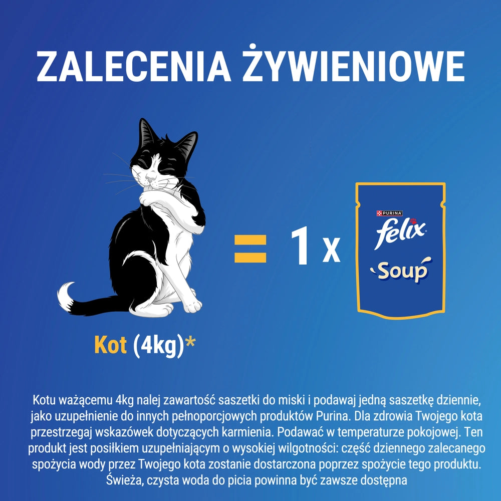 FELIX Soup Original Fiskiga smaker 6x48 g