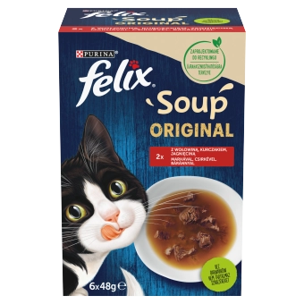 FELIX Soup Original Lantliga smaker 6x48 g