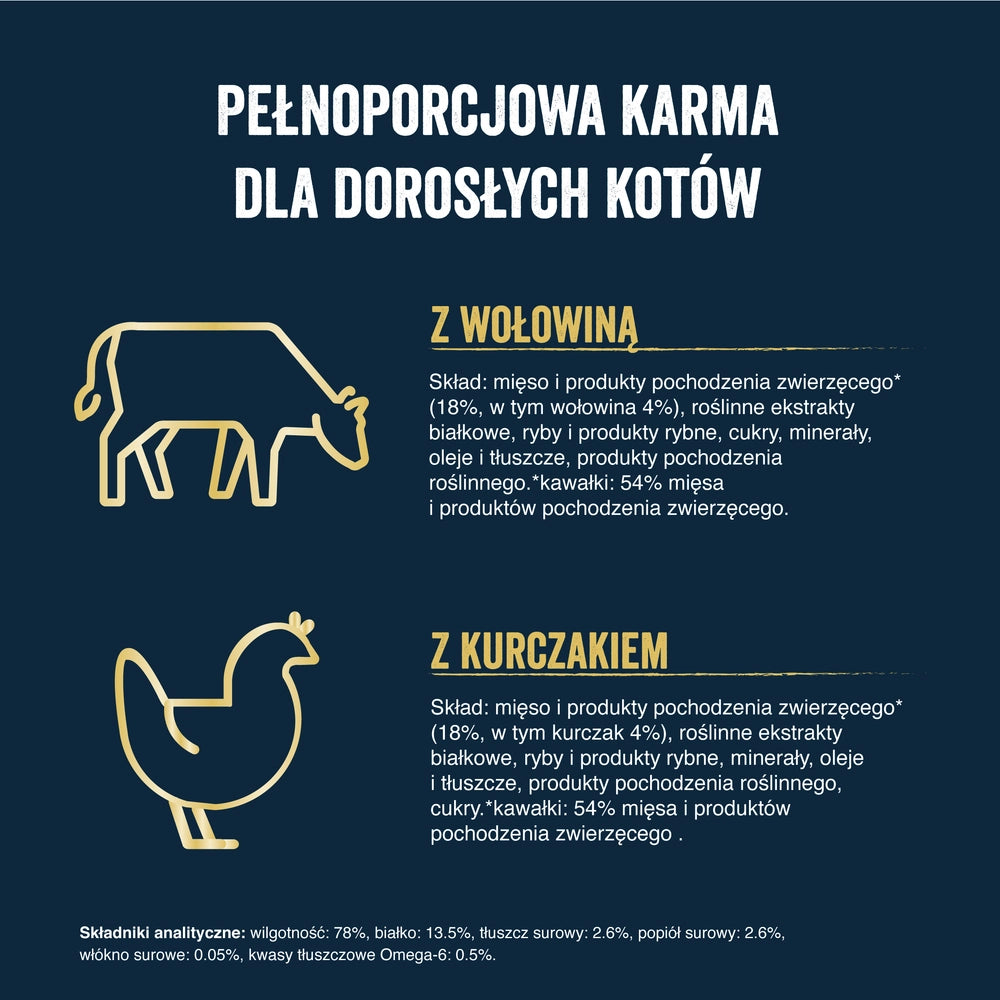 FELIX Tasty Shreds Våtfoder för vuxna katter lantliga smaker i sås 4x80g