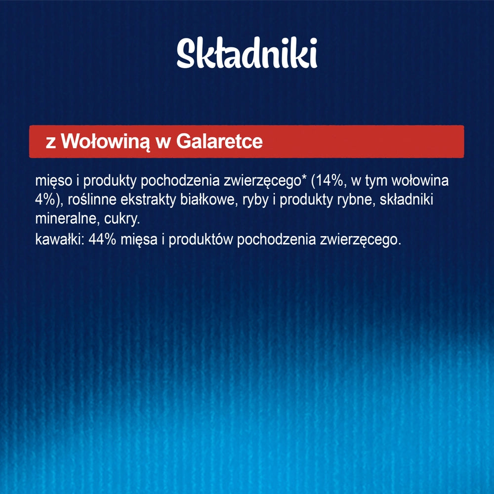 FELIX Nötkött i gelé - påse 85g