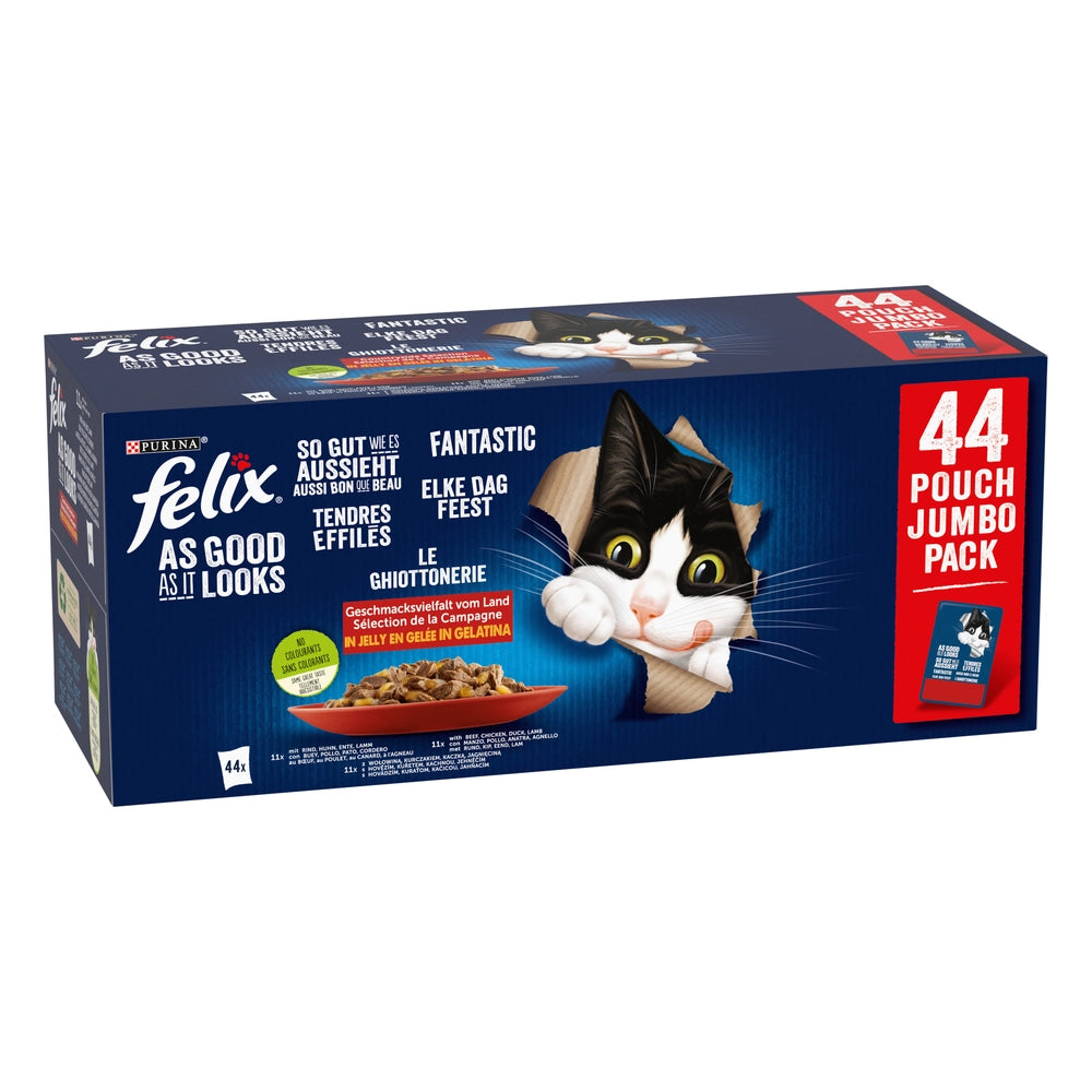 Felix Fantastic MIX smaker i gelé: 44x85g