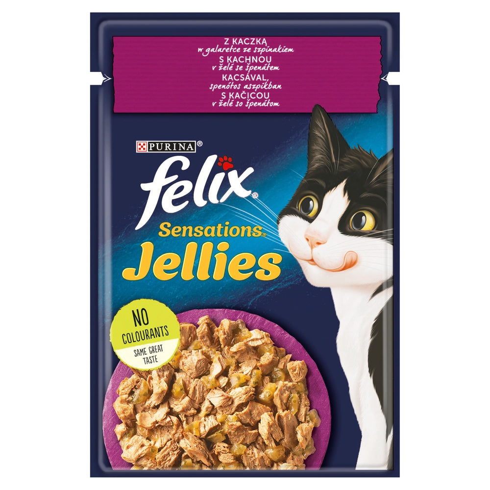 Felix Anka i gelé med Spenat påse 85g