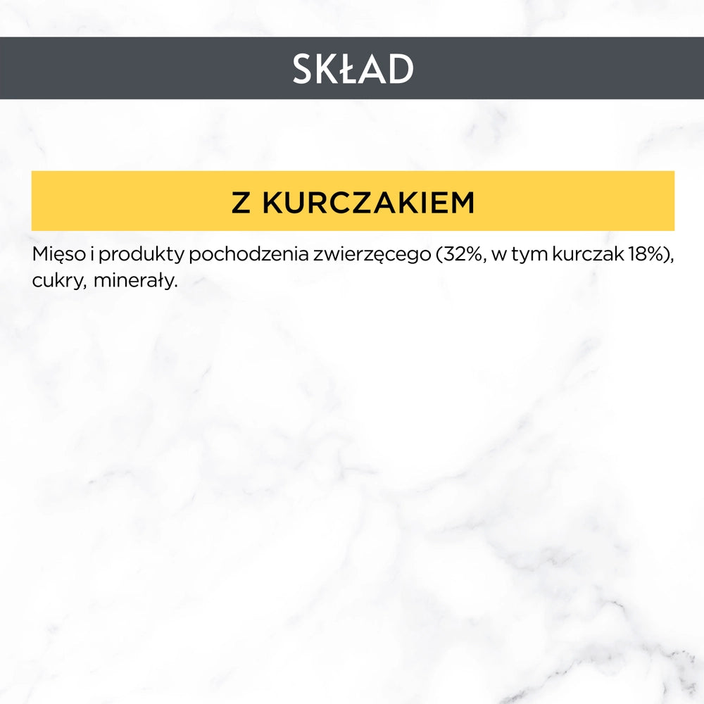 Purina Gourmet Revelations Delikata Bitar i Gelé med Kyckling 2x57g