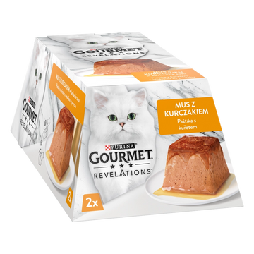 GOURMET Revelations Mousse med Kyckling i en Kaskad av Sås 2x57g