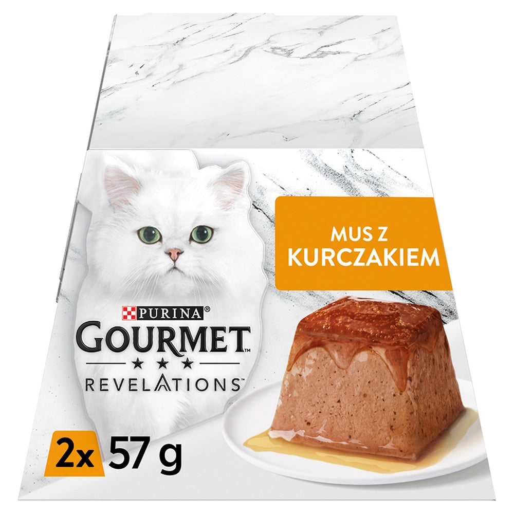 GOURMET Revelations Mousse med Kyckling i en Kaskad av Sås 2x57g