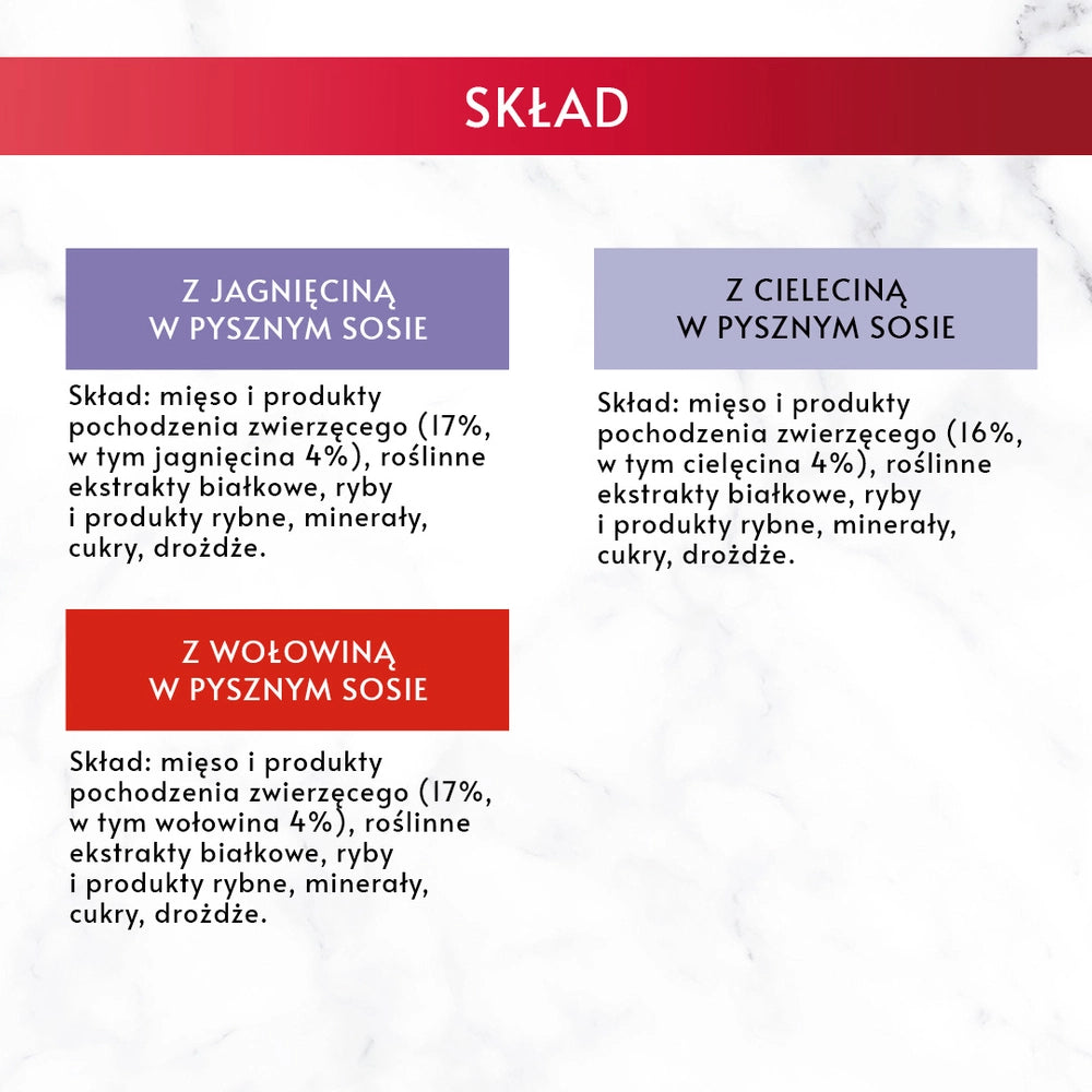 Purina Gourmet Mon Petit Intense Kalv/Ox/Lamm 6 x 50 g