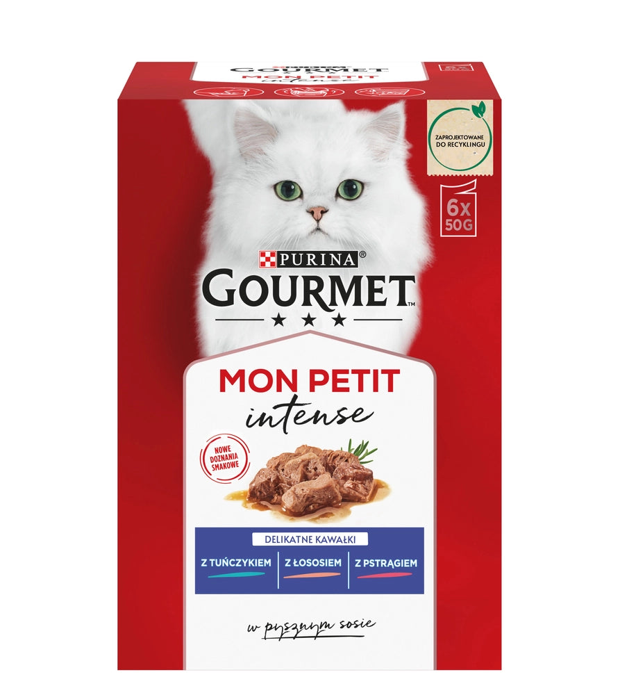 Purina Gourmet mon Petit Kattmat - Fisk MIX 6x50g