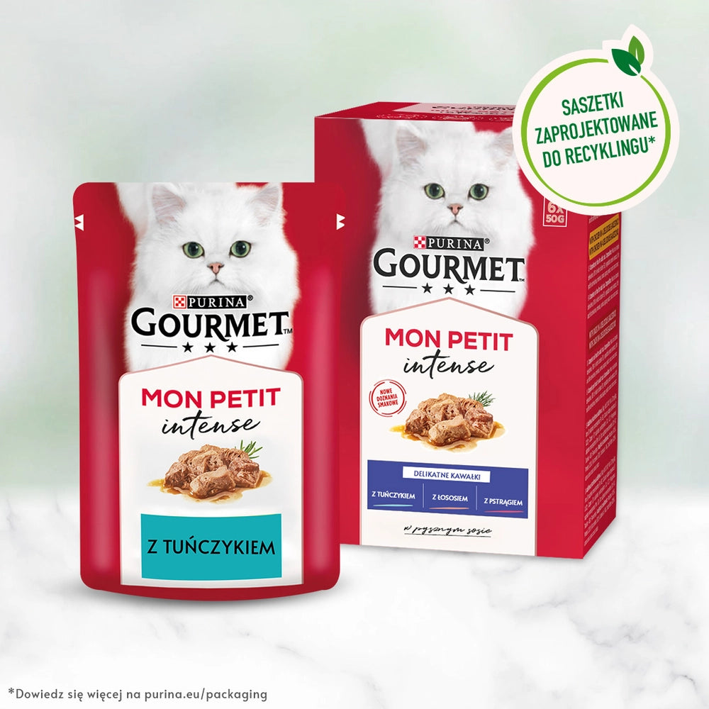 Purina Gourmet mon Petit Kattmat - Fisk MIX 6x50g