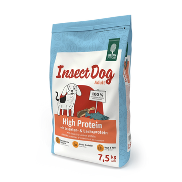 GREEN PETFOOD InsectDog Hög Protein 7,5kg