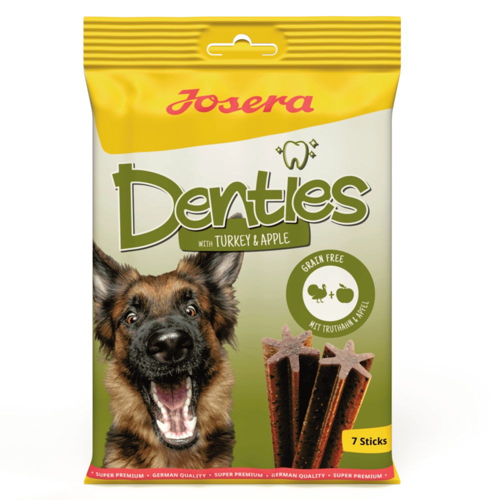 JOSERA Denties med kalkon och äpple 180g