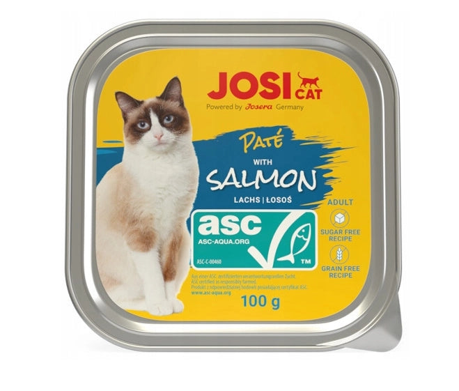 JOSERA JosiCat Pastej med lax 100g