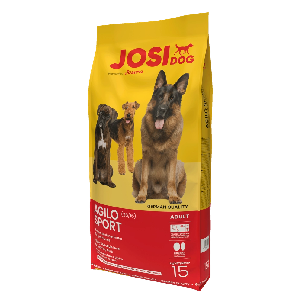 JOSERA JosiDog Agilo Sport 15kg Hundfoder