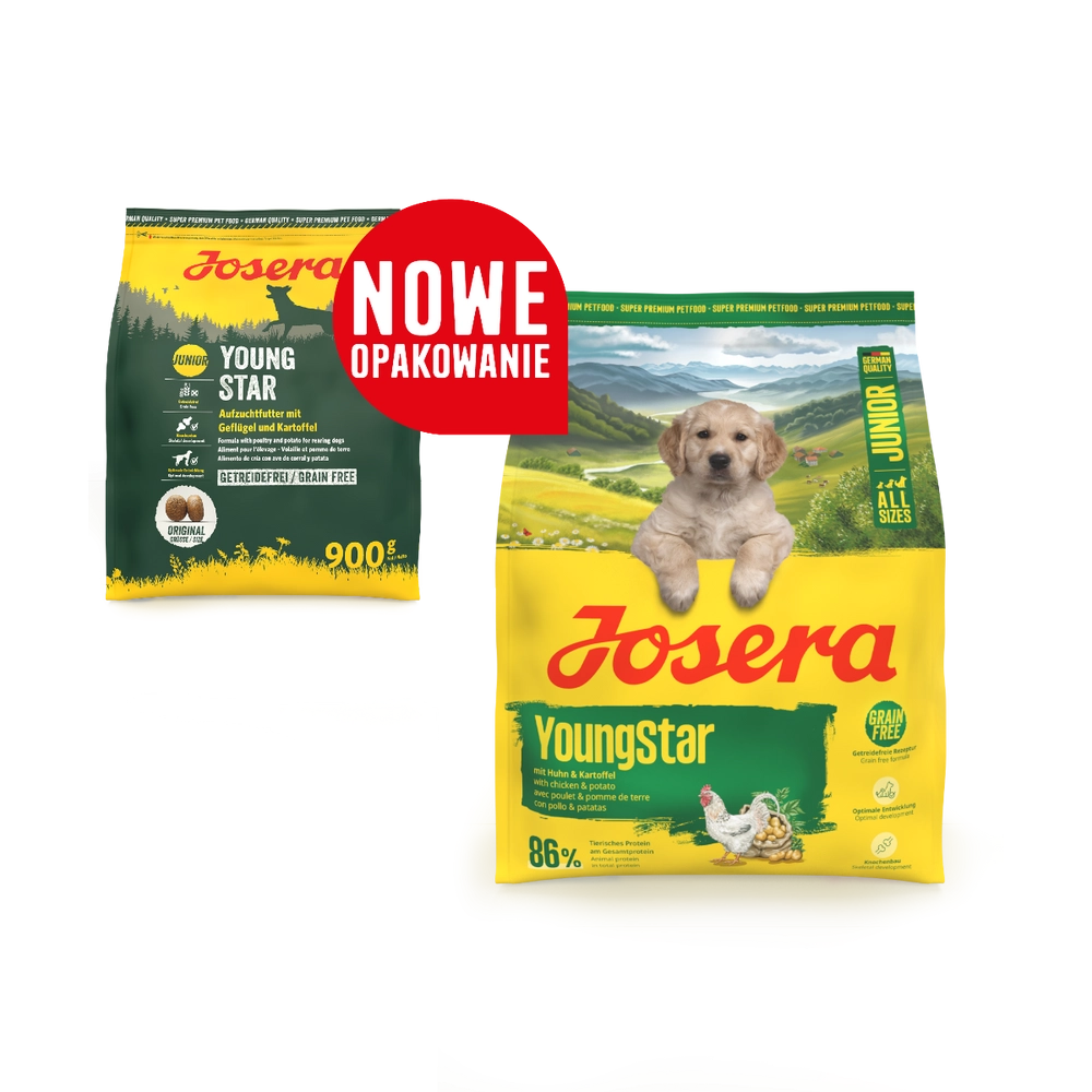 JOSERA YoungStar 900g hundfoder för valpar