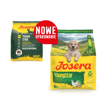 JOSERA YoungStar 900g hundfoder för valpar