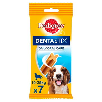 PEDIGREE DentaStix (medelstora raser) dentalgodis för hundar 7st. - 180g