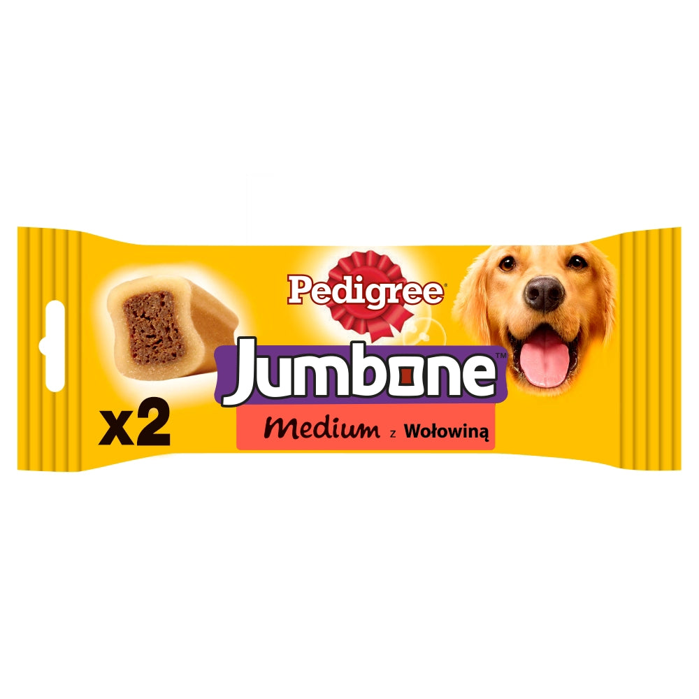 PEDIGREE® Jumbone™ 180g – godbit för vuxna hundar, med smak av nöt- och fågelkött