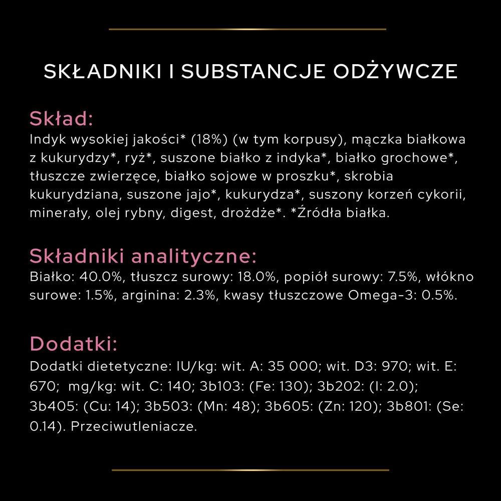 PRO PLAN Delicate Digestion Foder för katter rik på kalkon 400g
