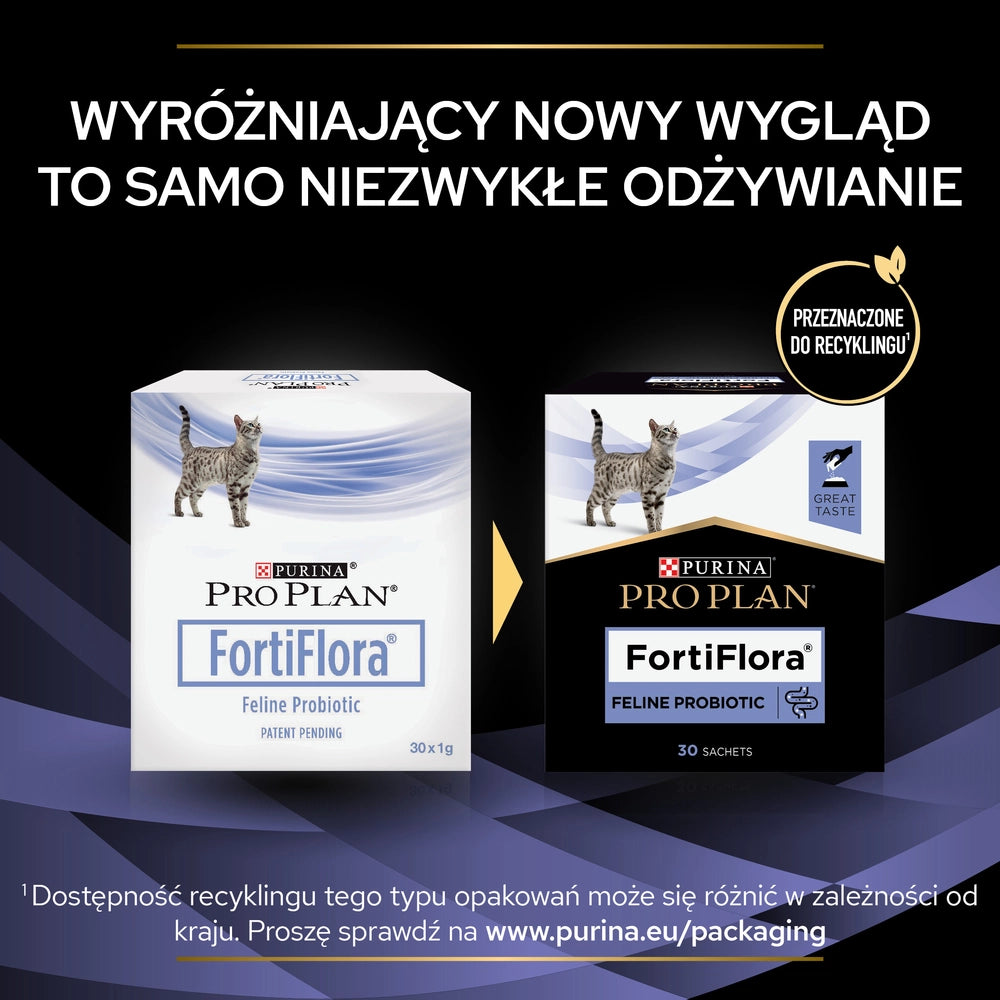Purina Veterinary Diets Fortiflora Feline portionspåse 30 x 1 g