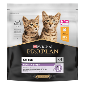 PRO PLAN Kitten Healthy Start Foder för kattungar rik på kyckling 400g