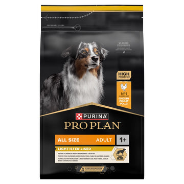 Purina Pro Plan All Sizes Adult Light/Sterilised 3 kg