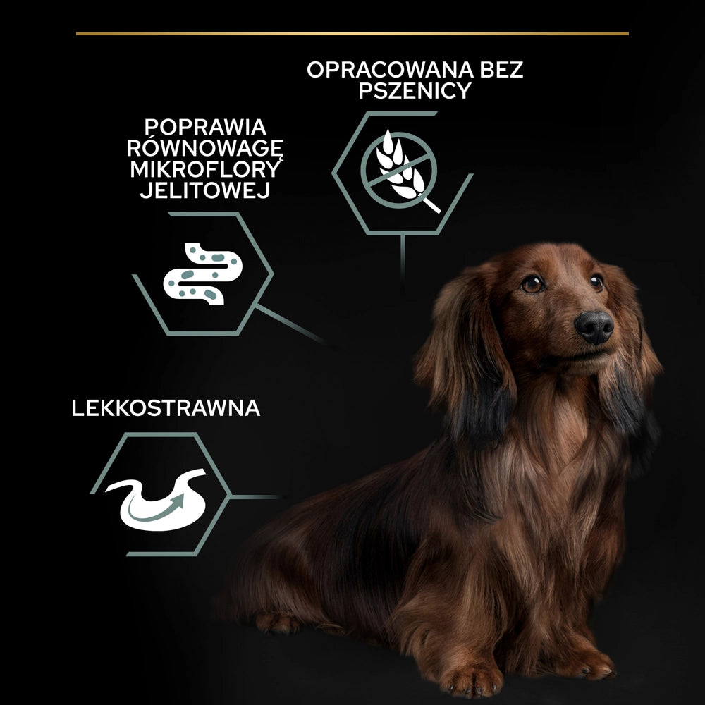 PRO PLAN Sensitive Digestion Small & Mini Adult Hundfoder rikt på kalkon 2,5 kg