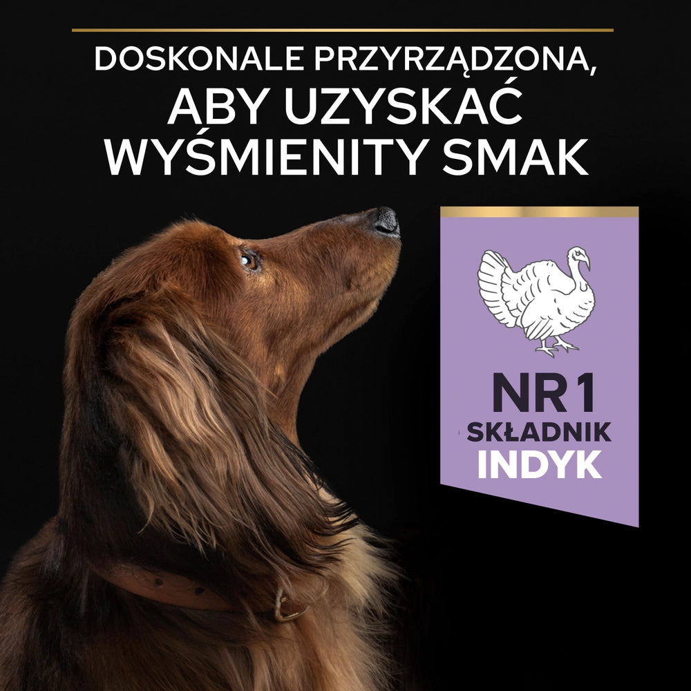 PRO PLAN Sensitive Digestion Small & Mini Adult Hundfoder rikt på kalkon 2,5 kg