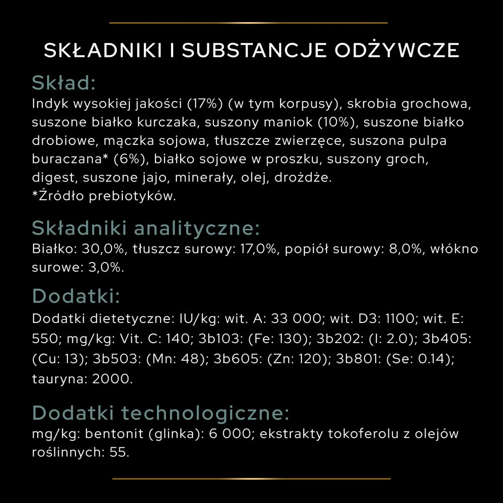 PRO PLAN Sensitive Digestion Small & Mini Adult Hundfoder rikt på kalkon 2,5 kg