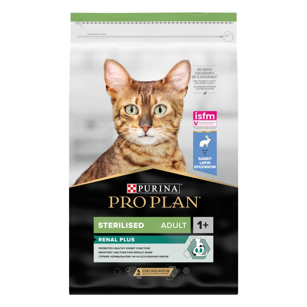 Purina Pro Plan Cat Sterilised Renal Plus med Kalkon 10 kg