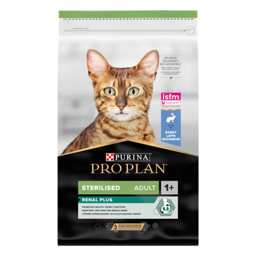 Purina Pro Plan Cat Sterilised Renal Plus med Kalkon 10 kg