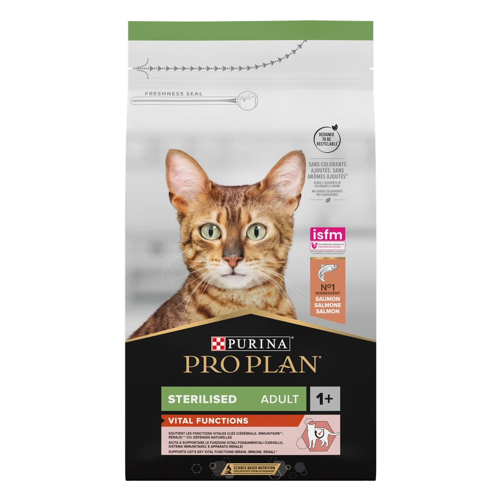 Purina Pro Plan Cat Sterilised Vital Function med Lax 1,5 kg