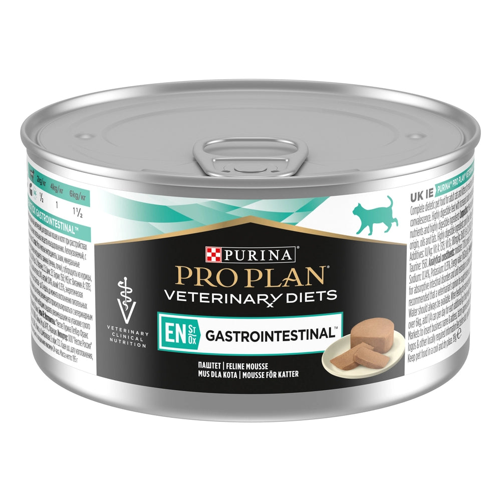 PRO PLAN Veterinary Diets EN St/Ox Gastrointestinal Foder för katt mousse 195g