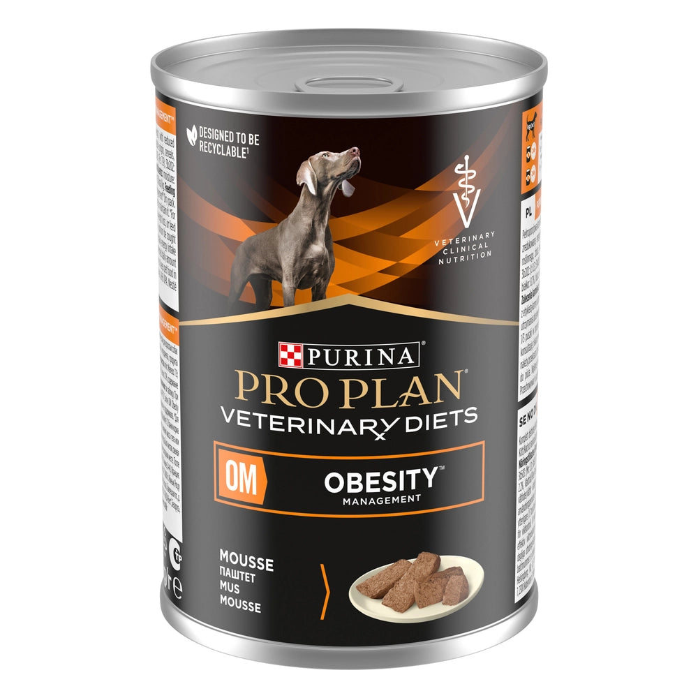 PRO PLAN Veterinary Diets OM Obesity Management Våtfoder för hund mousse 400g